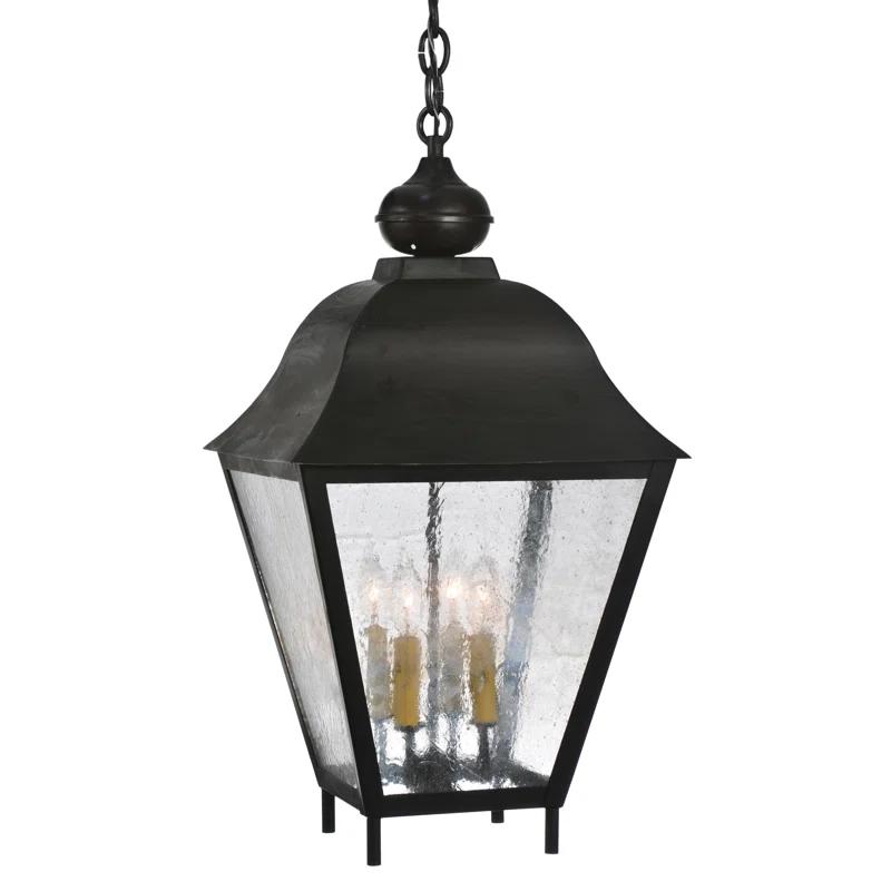 4 - Light Lantern Square / Rectangle Chandelier