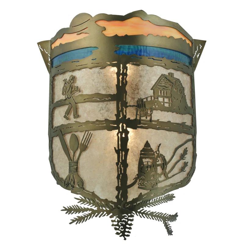 Lake Flush Mounted Sconce