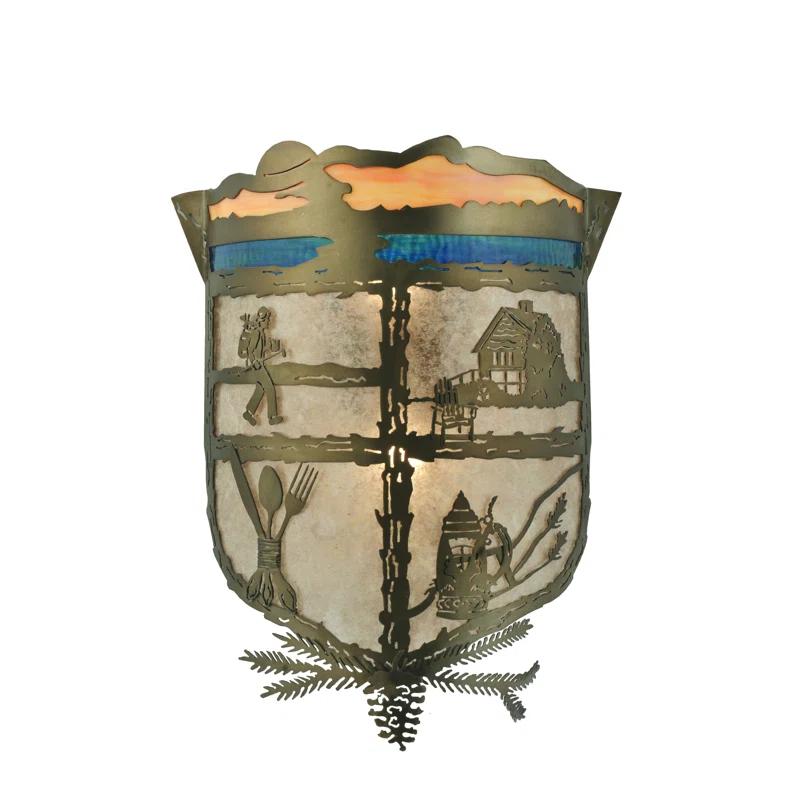 Lake Flush Mounted Sconce