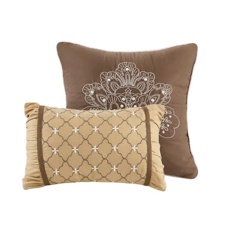 Bellagio 5 Piece Reversible Jacquared Coverlet Set