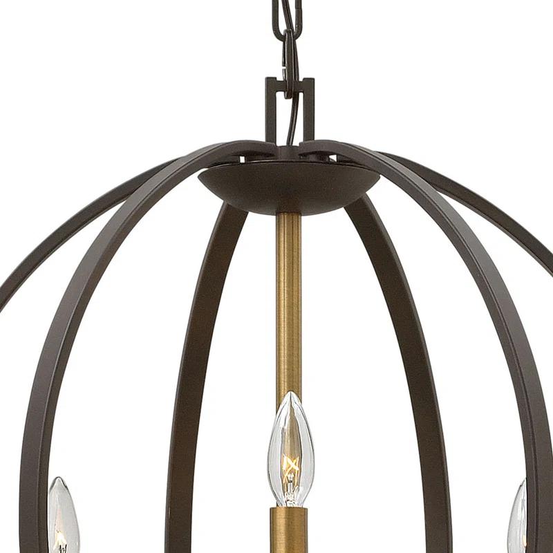 Euclid 6 - Light Unique / Statement Globe Chandelier