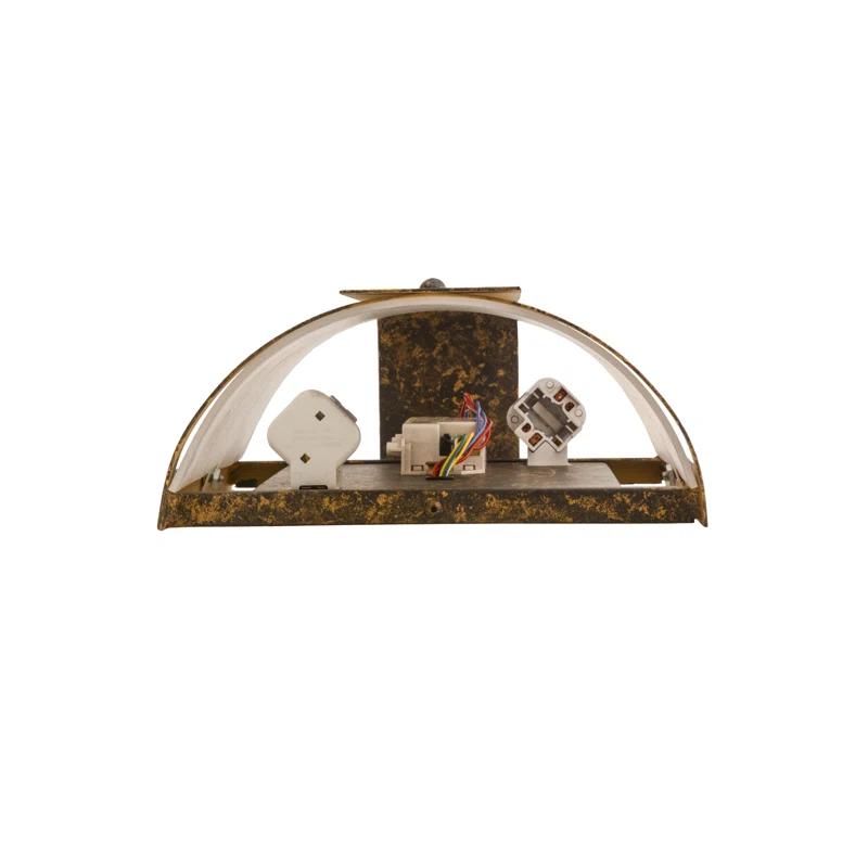 Eli Iron Flush Mounted Sconce