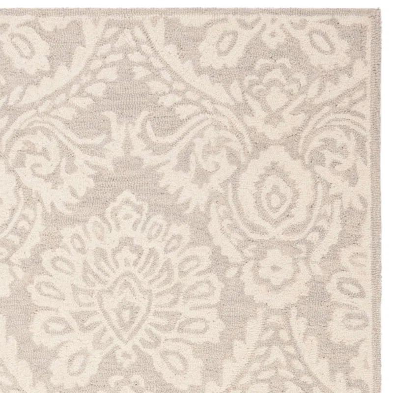Tansy Wool Silver / Ivory Rug