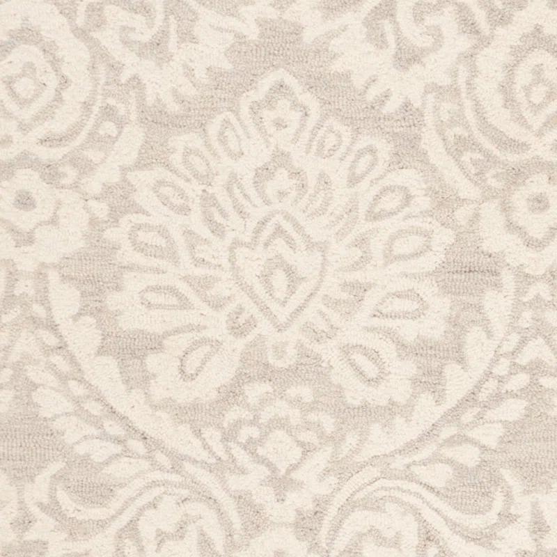 Tansy Wool Silver / Ivory Rug