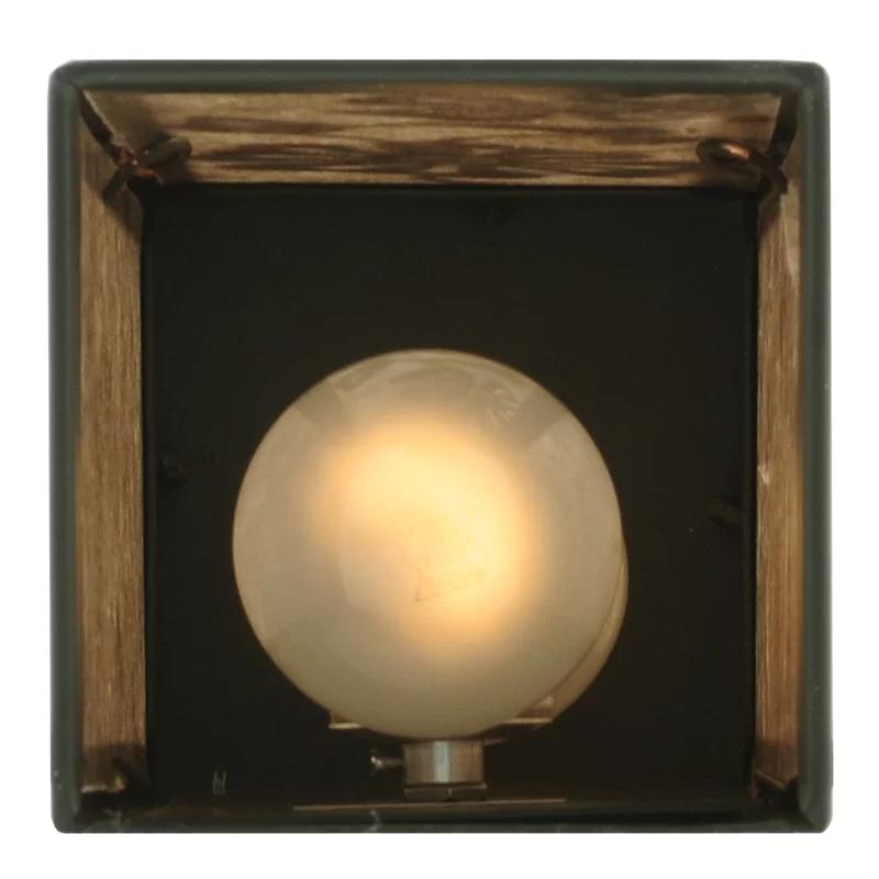 Rustic Lodge Bronze 2-Light Direct Wired Wall Sconce