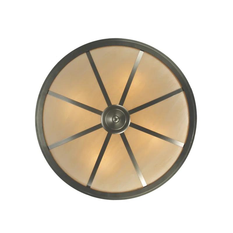 4 - Light Nickel Unique/Statement Pendant