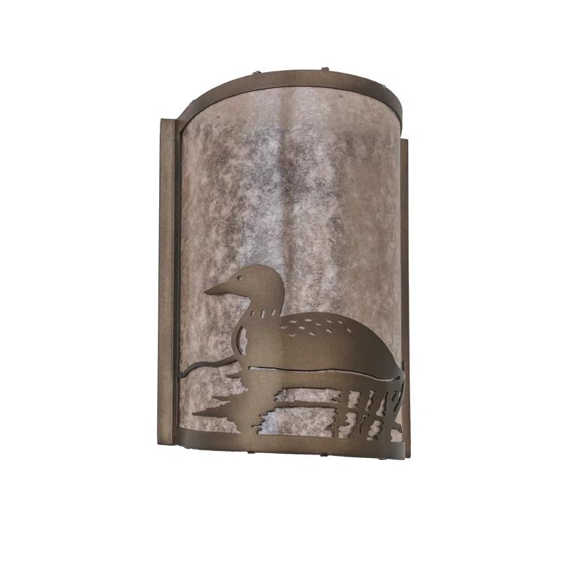 Meyda Lighting Rustic Lodge Flush Mounted Sconce