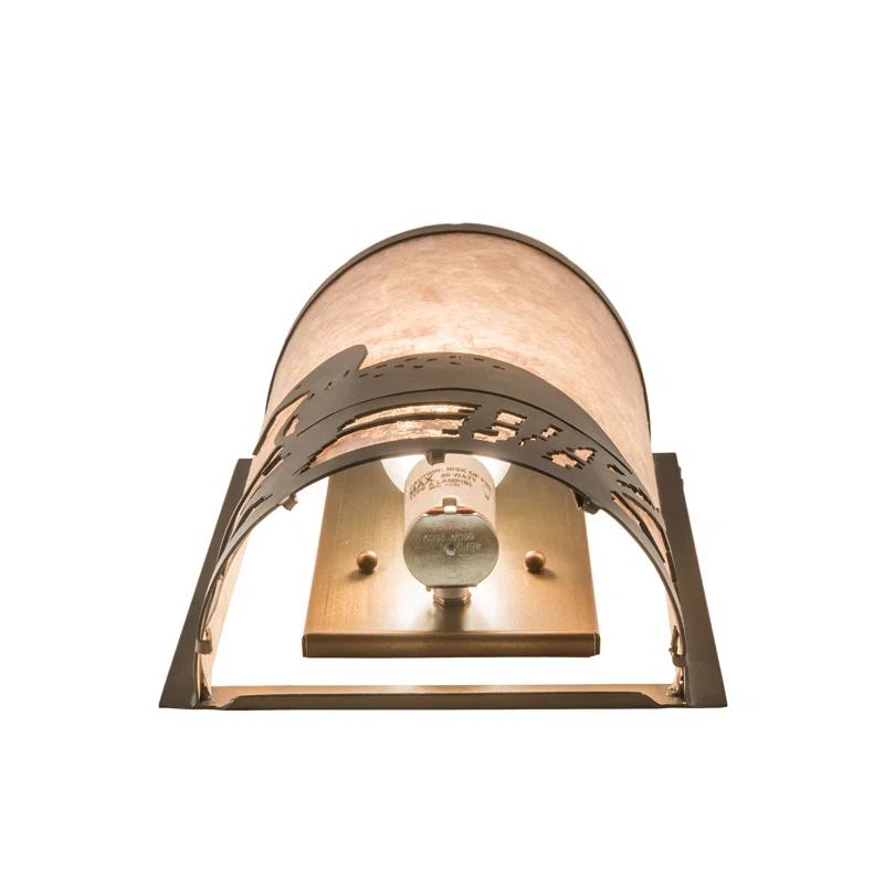 Meyda Lighting Rustic Lodge Flush Mounted Sconce