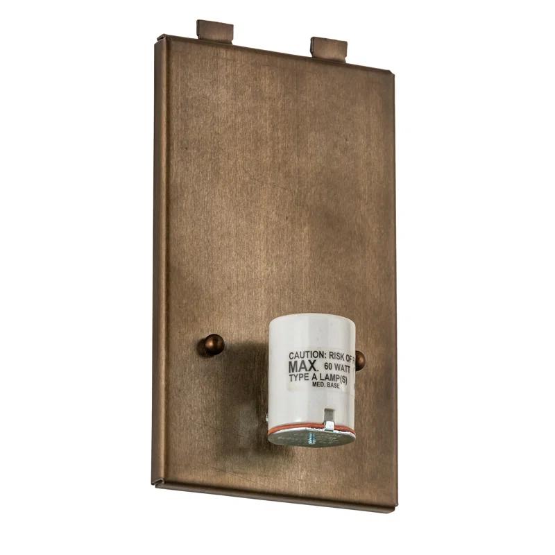 Meyda Lighting Rustic Lodge Flush Mounted Sconce