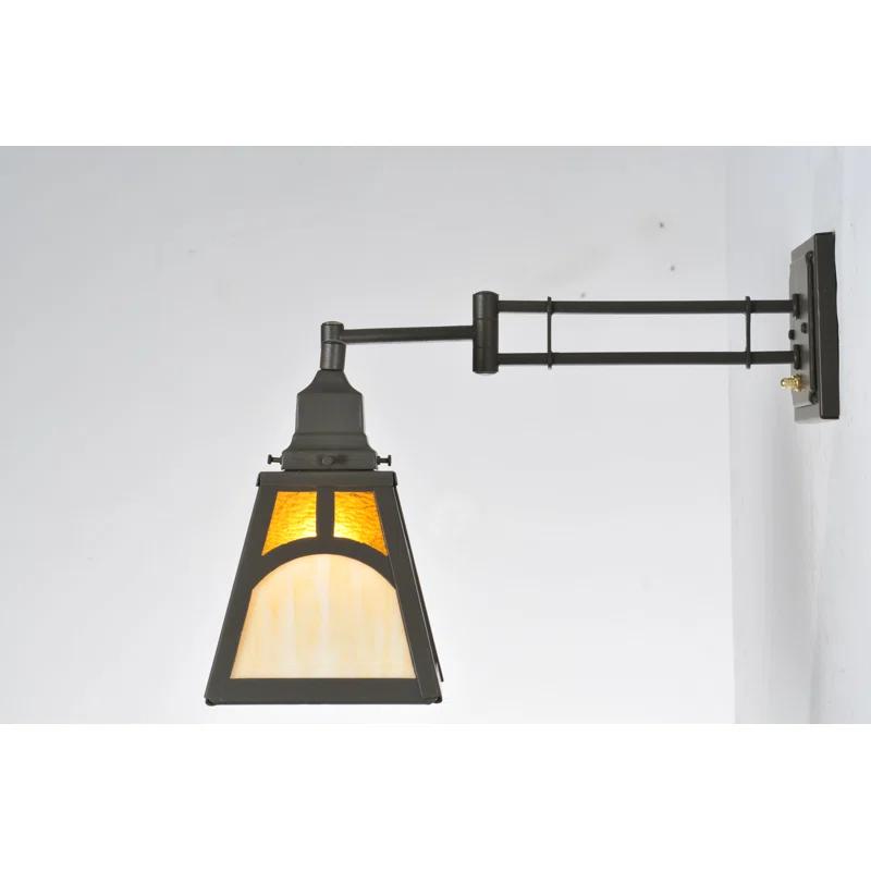 Mission Hill Steel Swing Arm Sconce