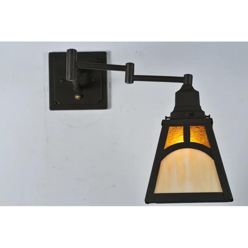 Mission Hill Steel Swing Arm Sconce