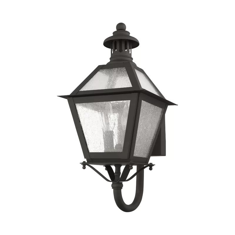 Bronze 22" Direct Wired Electric Outdoor Lantern