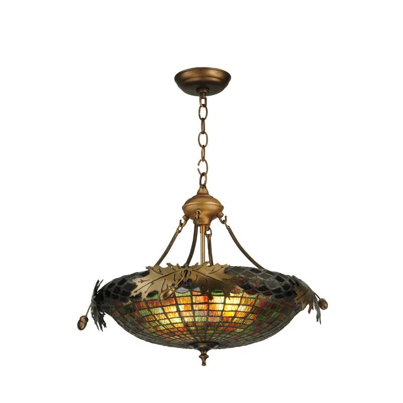Rustic Lodge 2 - Light Antique Copper Unique/Statement Pendant