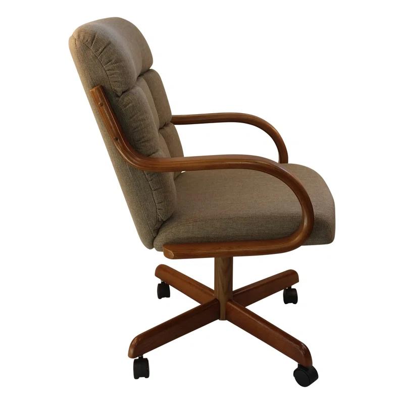 Caster Chair Company Camile Swivel & Tilt Caster Dining Arm Chair