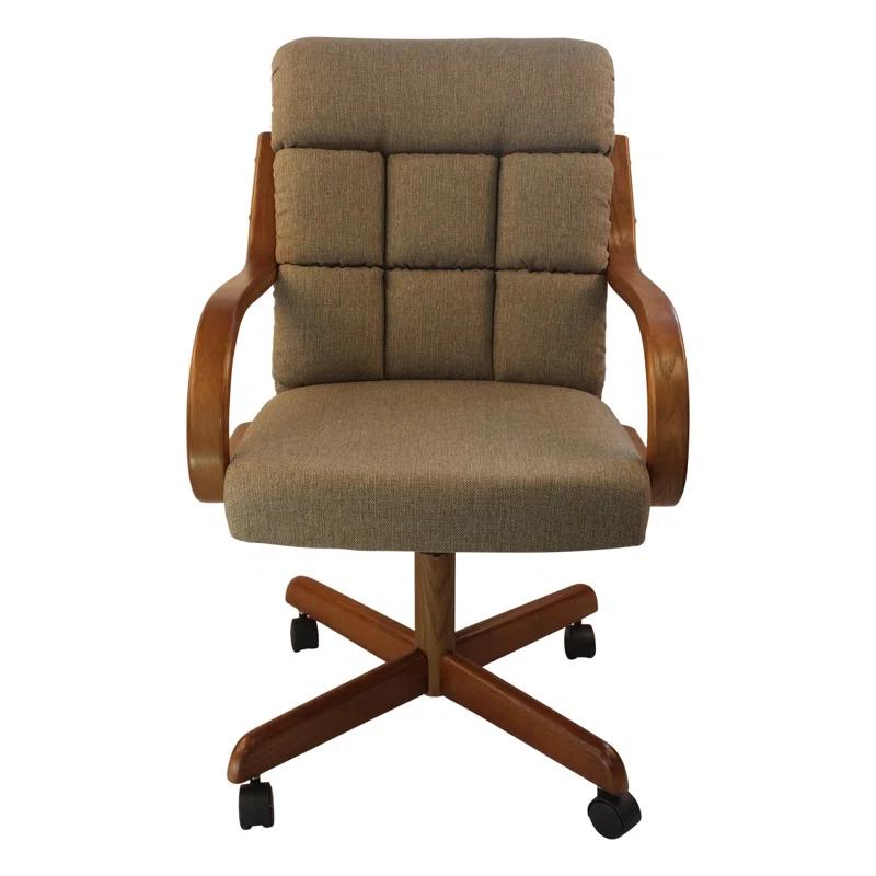 Caster Chair Company Camile Swivel & Tilt Caster Dining Arm Chair