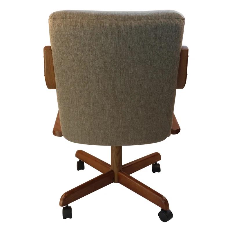 Caster Chair Company Camile Swivel & Tilt Caster Dining Arm Chair