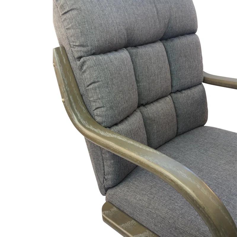 Caster Chair Company Camile Swivel & Tilt Caster Dining Arm Chair