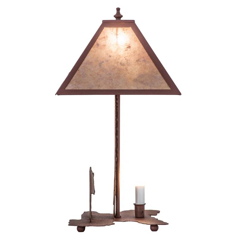 Rustic Lodge Novelty Lamp