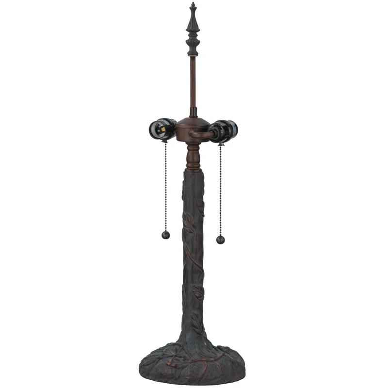 Meyda Tiffany 139603 Lighting, 24.5" Height, Finish: Verdigris,Mahogany Bronze