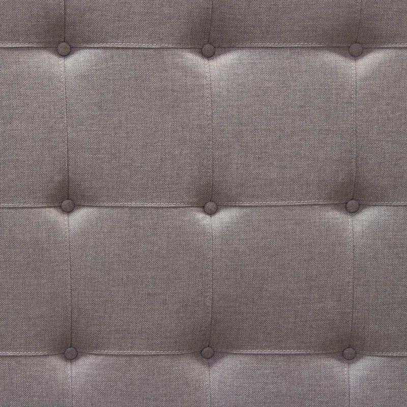 Madison Ave Upholstered Wingback Bed