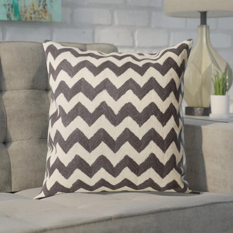 Safavieh Canvas Reversible Throw Pillow (Set of 2)