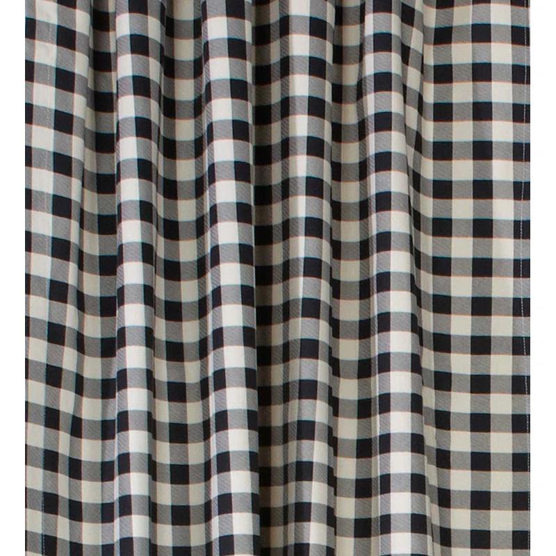 Thermalogic Plaid Cotton Blend Tailored 40'' W Window Valance