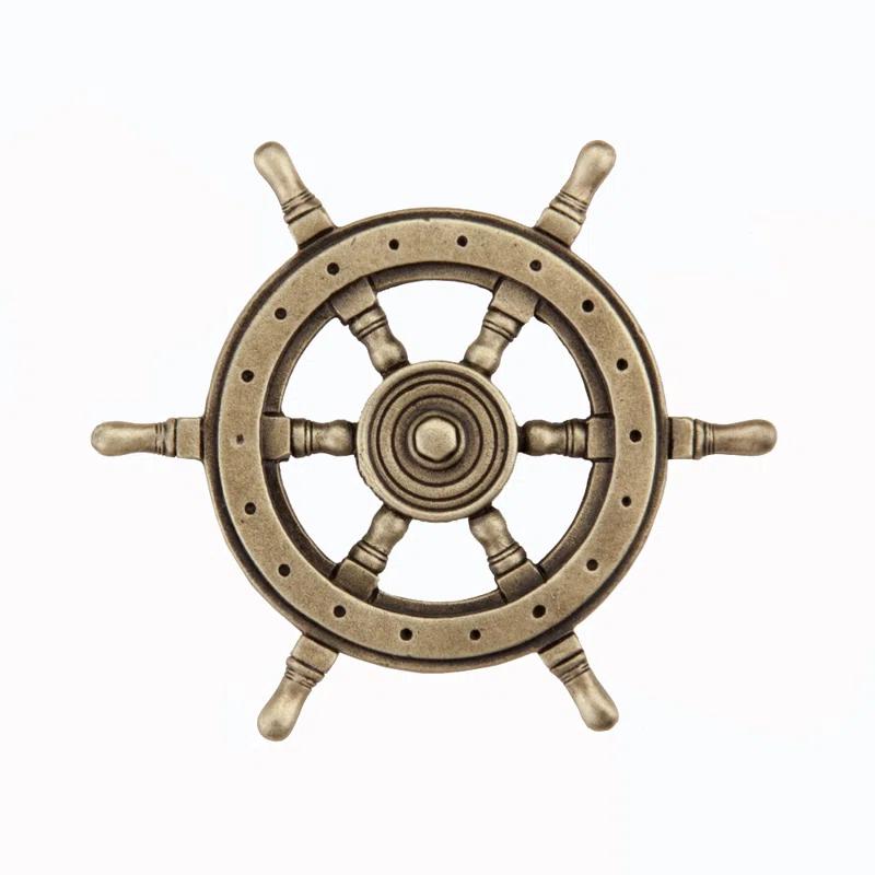 Ship's Wheel Cabinet Knob