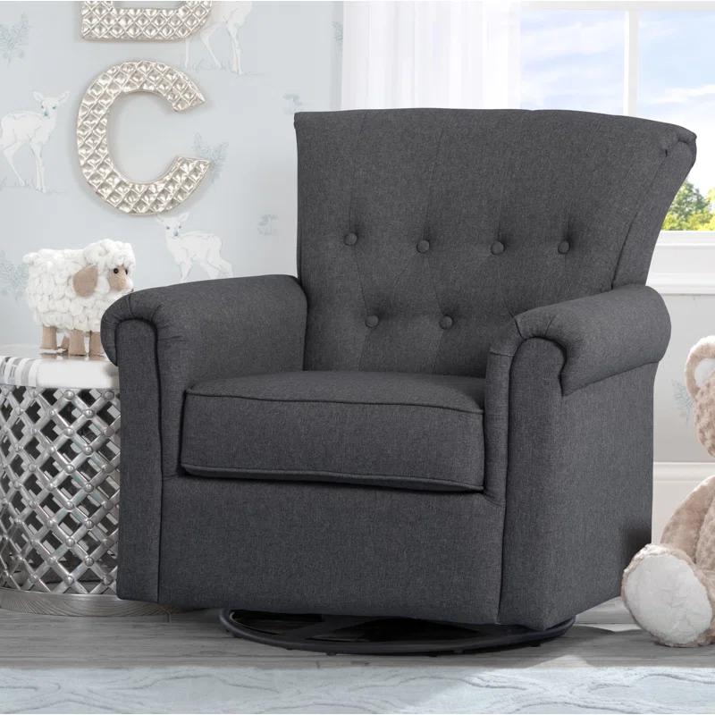 Delta Children Harper Swivel Rocking Chair