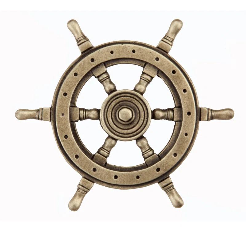 Ship's Wheel Cabinet Knob