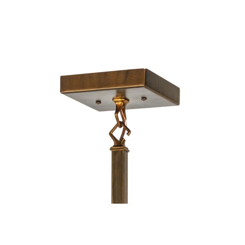 Meyda Lighting 1 - Light Antique Copper Lantern Pendant