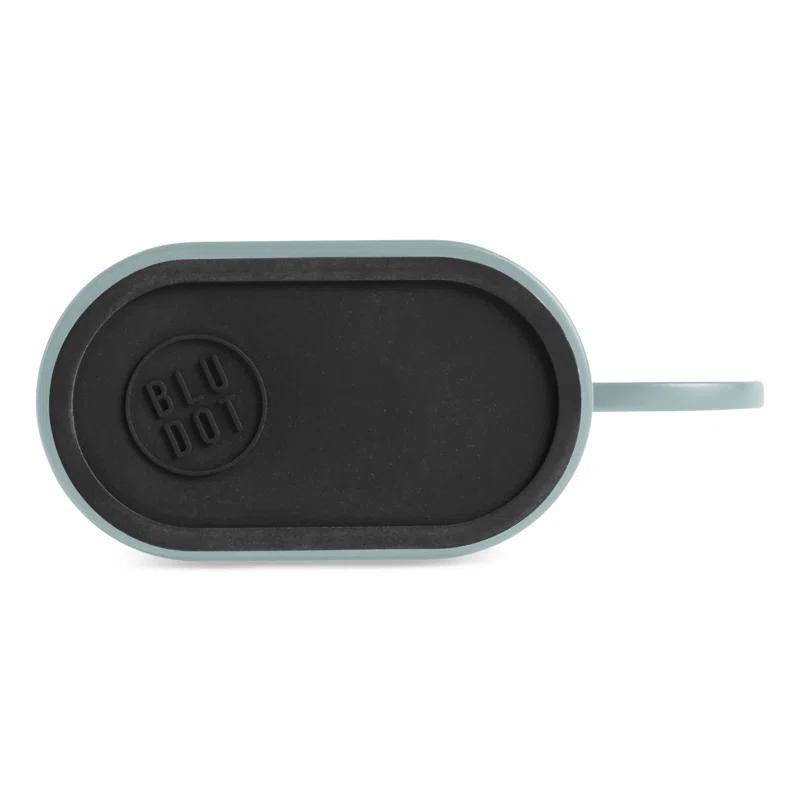 Blu Dot Who Goes There? 7'' H Powder-coated Steel Tabletop Candlestick
