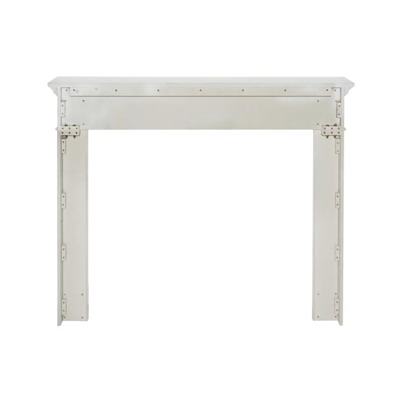 Classic White 48" MDF Fireplace Mantel Surround by Pearl