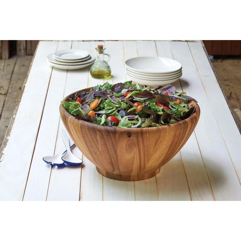 Ironwood Gourmet Gourmet Wood Salad Bowl
