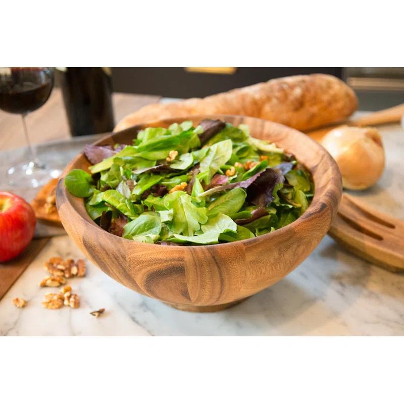 Ironwood Gourmet Gourmet Wood Salad Bowl