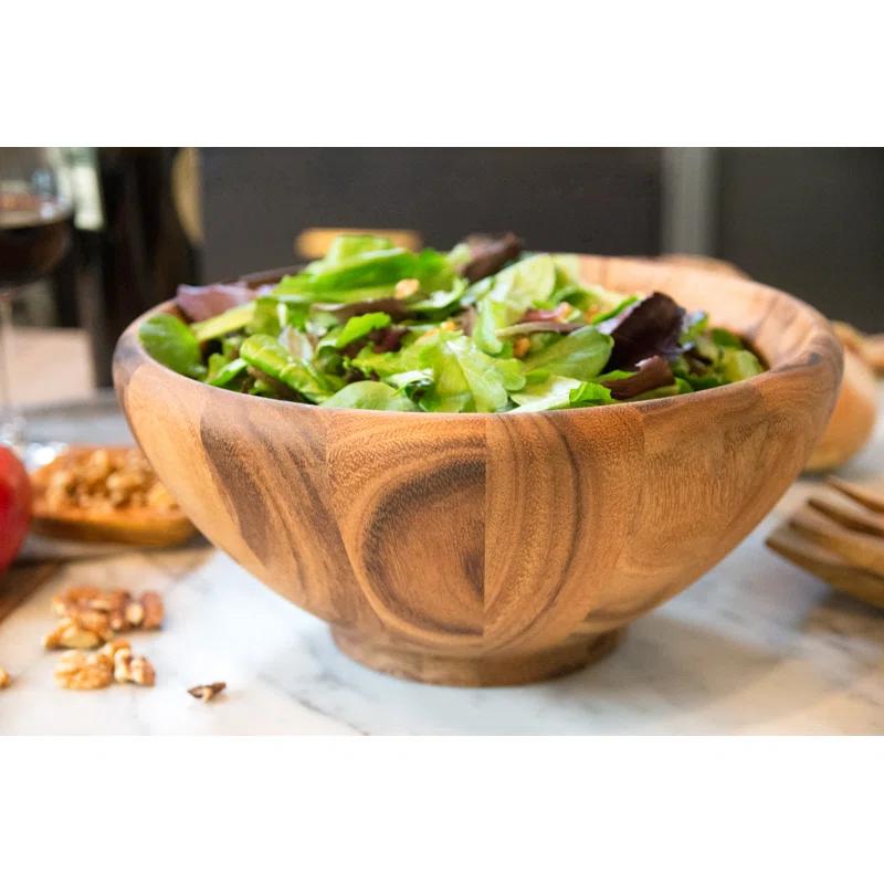 Ironwood Gourmet Gourmet Wood Salad Bowl
