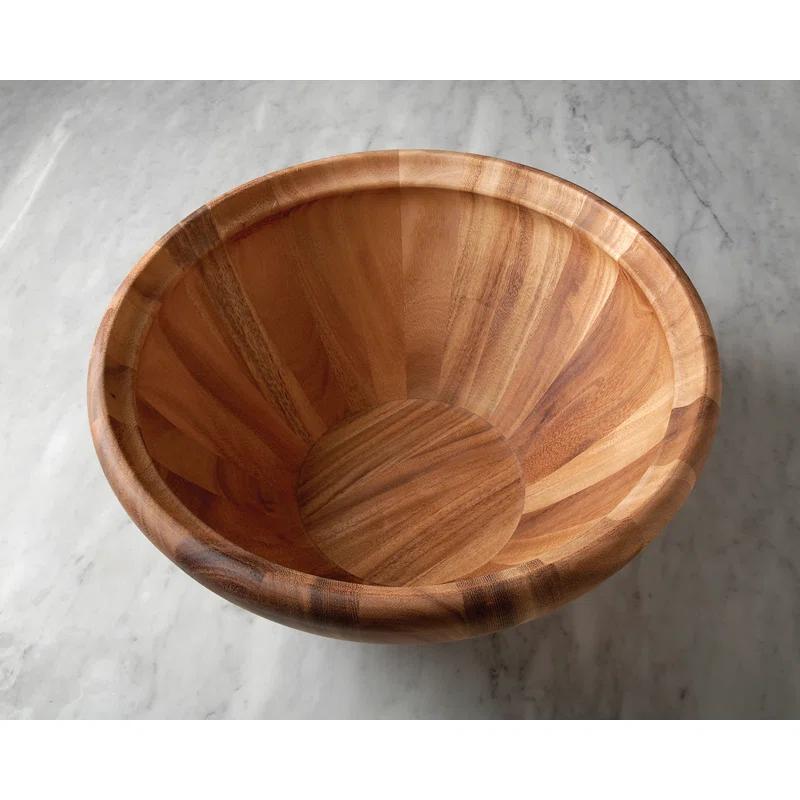 Ironwood Gourmet Gourmet Wood Salad Bowl