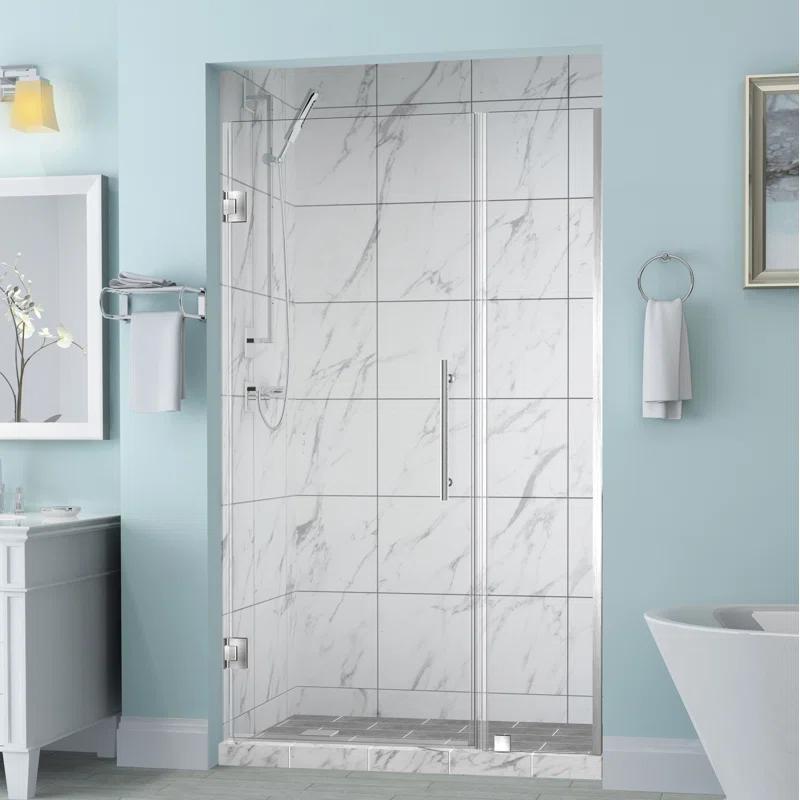 Belmore 33 x 72 Hinged Frameless Shower Door