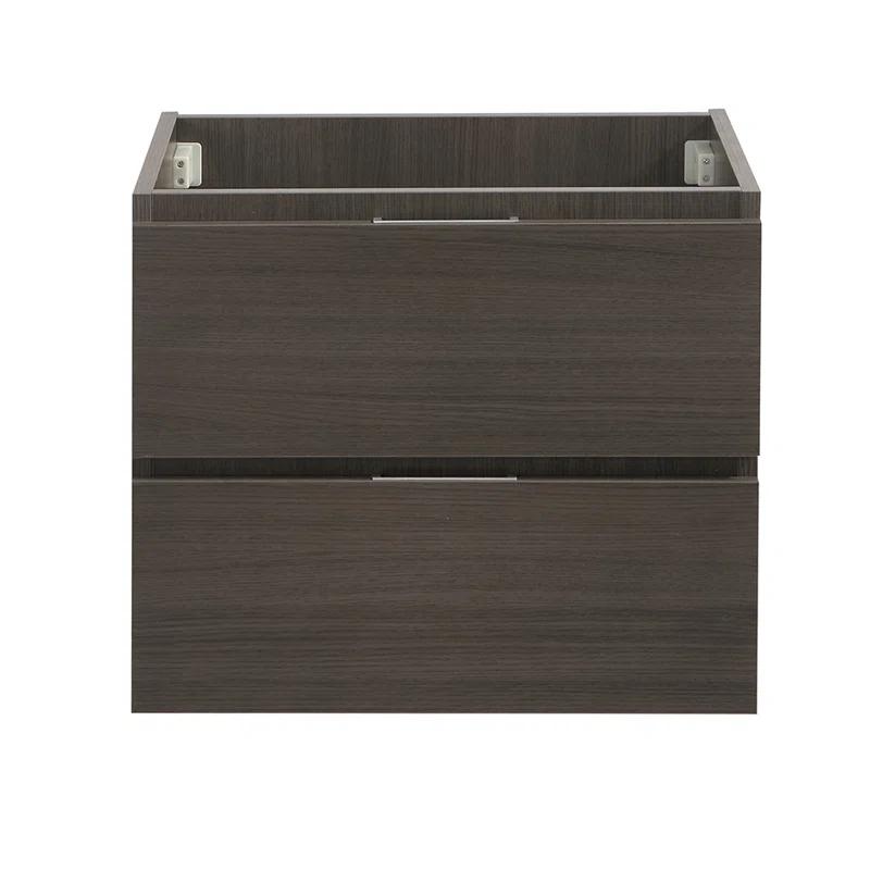 Valencia 24" Wall Mount Single Sink Bathroom Vanity Base Only (Top and Sink Not Included)