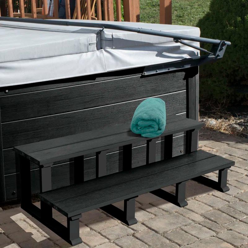 Spa Highwood USA 20'' D Slip Resistant , Antimicrobial Hot Tub Step