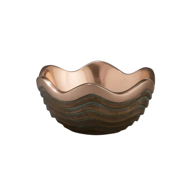 Nambé Nambe Copper Canyon Bowl    5 In Dia
