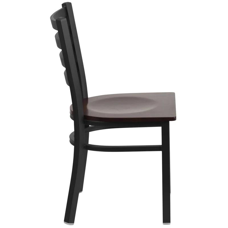 Flash Furniture Kendall Ladder Back Metal Restaurant Chair