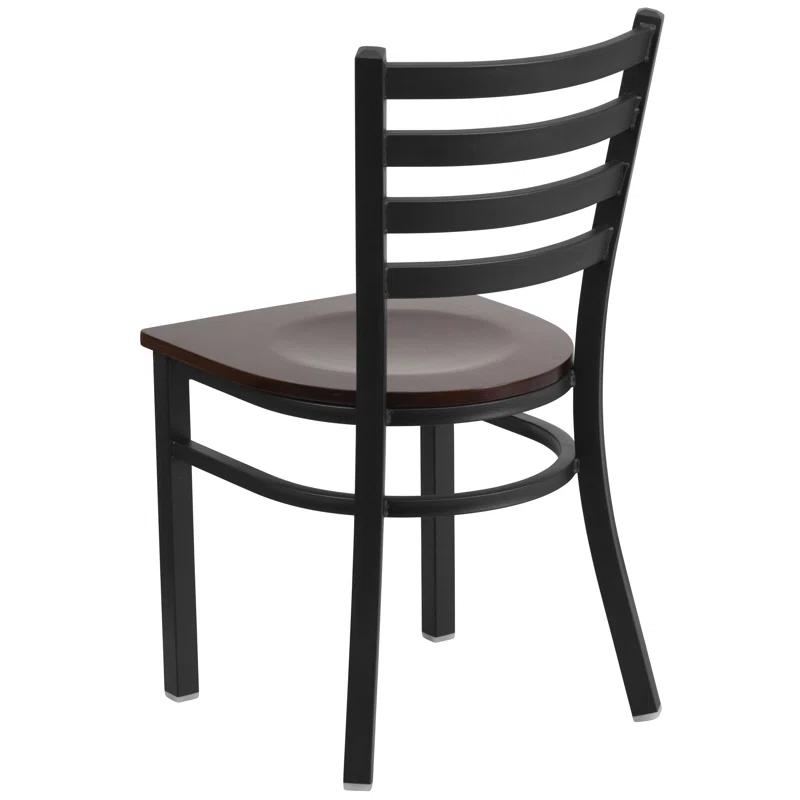 Flash Furniture Kendall Ladder Back Metal Restaurant Chair