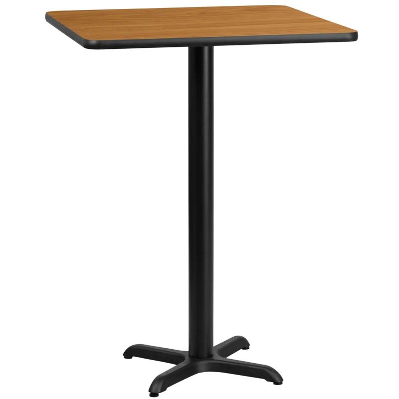 Flash Furniture Laminate Table Top with Table Height Base