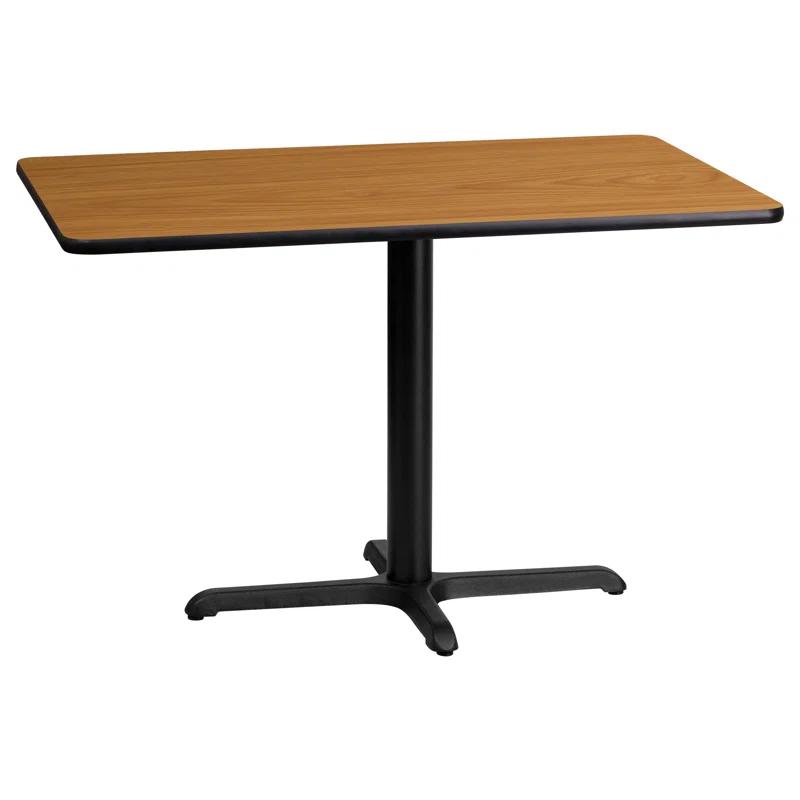 Flash Furniture Laminate Table Top with Table Height Base