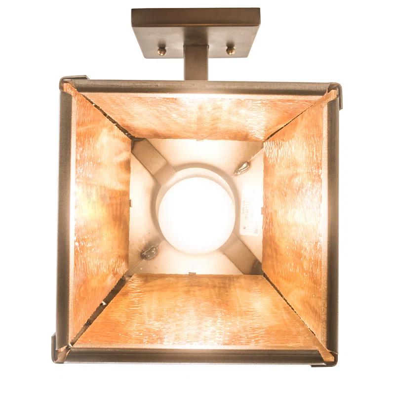 Rustic Lodge Armed Sconce