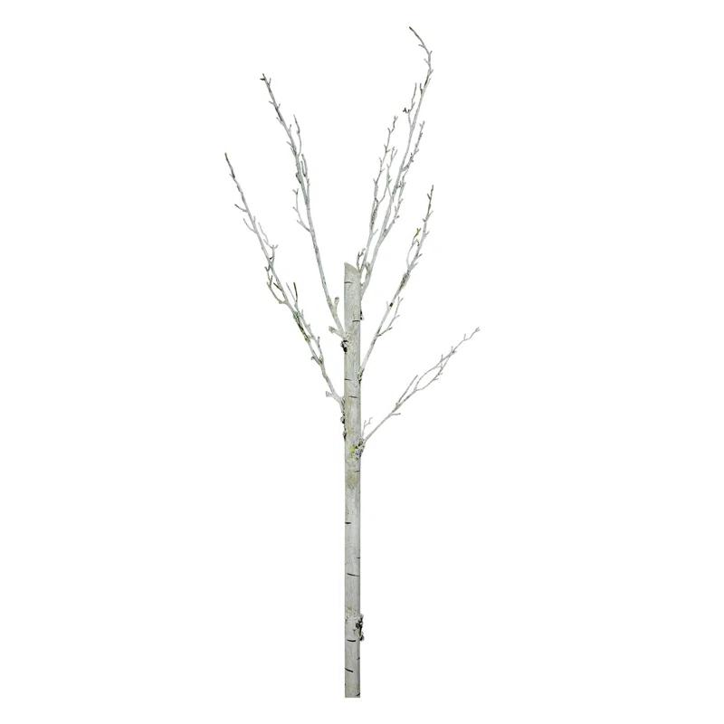 Northlight Seasonal 44" Gray Distressed Finish Artificial Crafting Display Tree Trunk