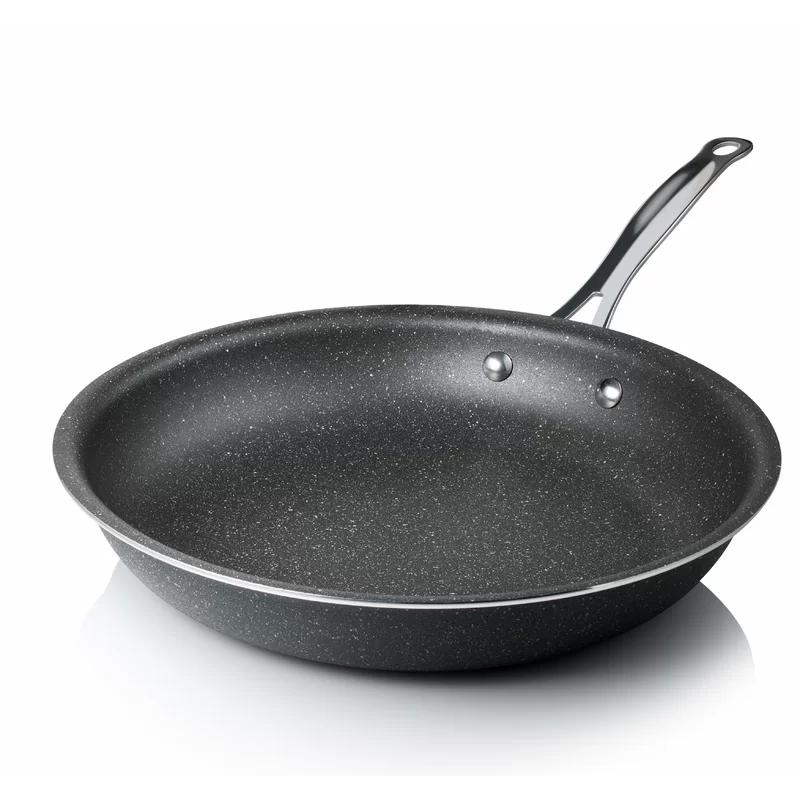 GraniteStone 19" Aluminum Frying Pan with Ceramic Non-Stick Coating