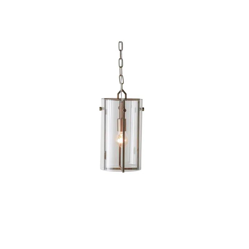 Single Light Glass Dimmable Pendant