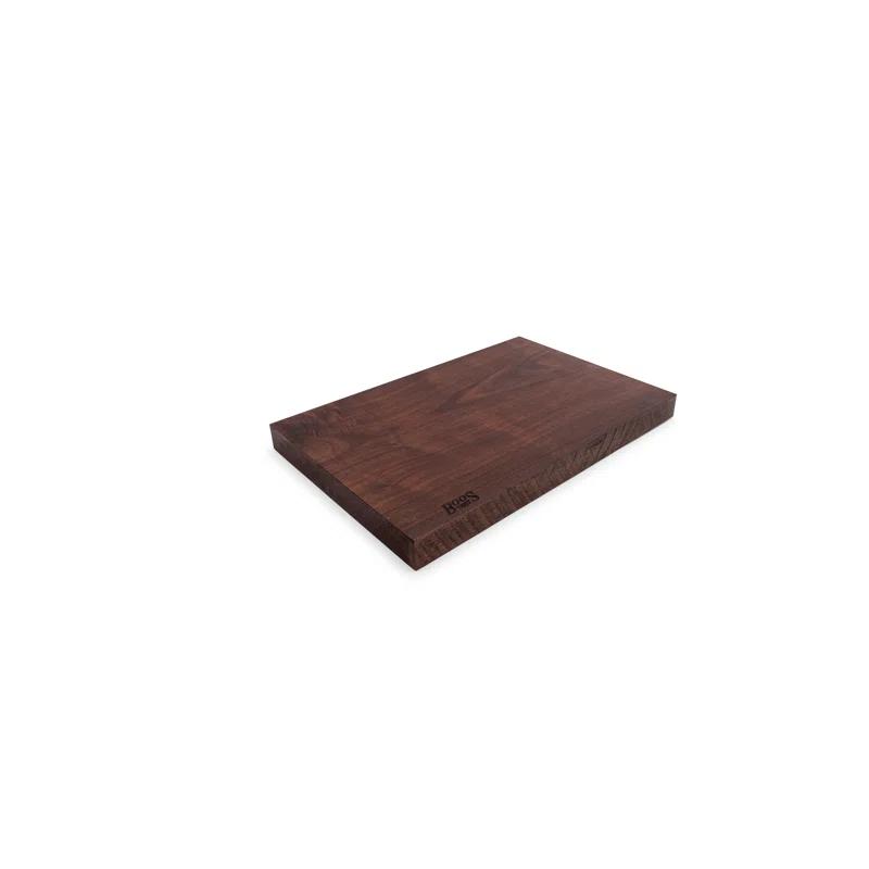John Boos 21"x12" Rustic Edge Walnut Cutting Board