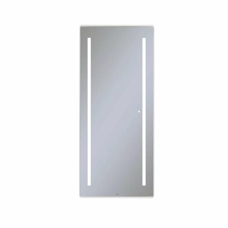 Sleek 70'' x 30'' Frameless Full-Length Lighted Bathroom Mirror